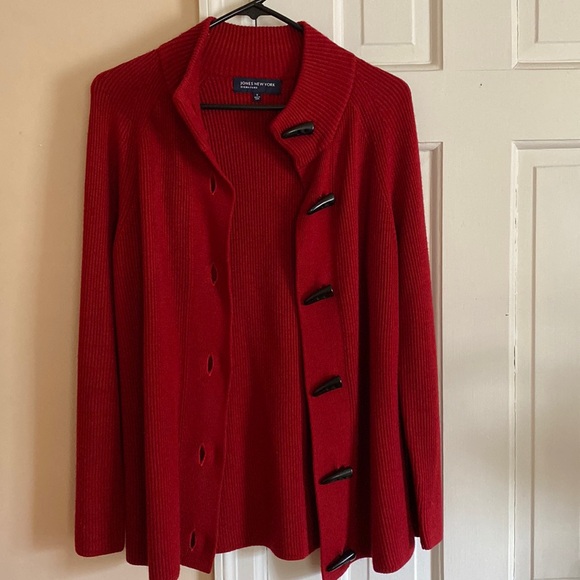 Jones New York Sweaters - Women’s ribbed cardigan. Size small.